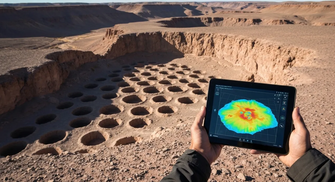 Band of Holes Mystery Solved by Digital Archaeology in Peru