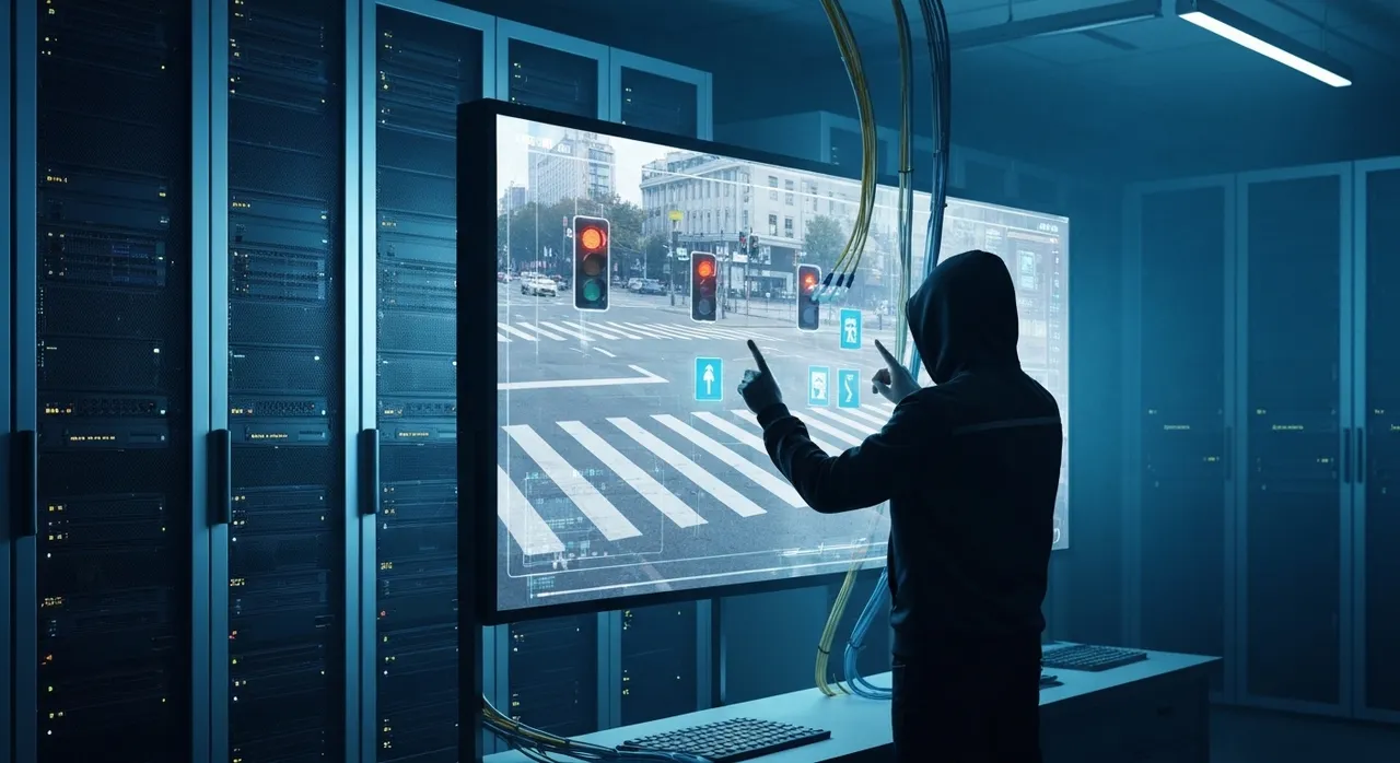 Crosswalk Hack Investigation: Zuckerberg and Musk Deepfakes Disrupt City Traffic