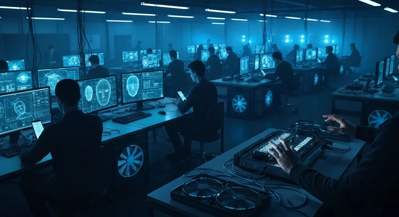 Human Fraud Farms: The New Frontier in Bypassing AI Security