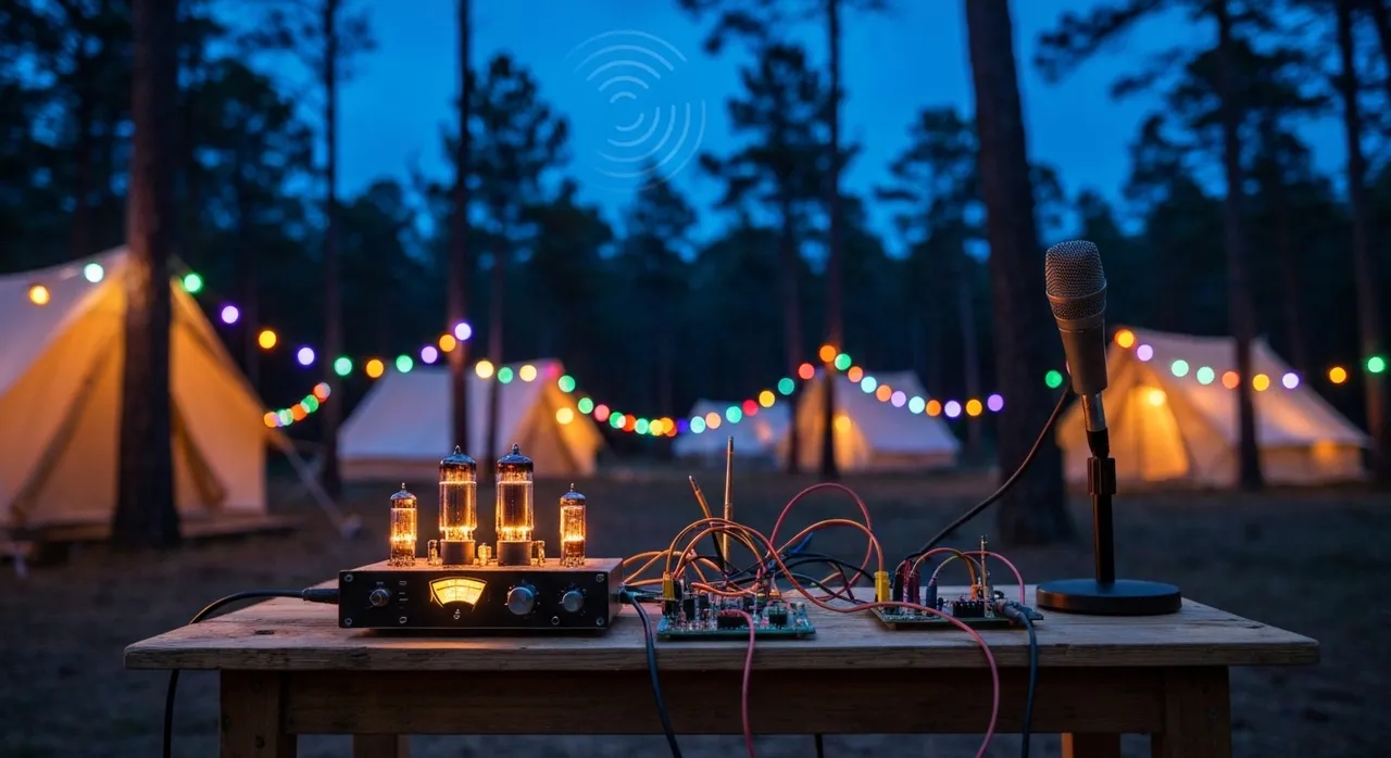 BornHack Radio 102.8 FM Brings Ephemeral Analog Broadcasts to Hacker Camp